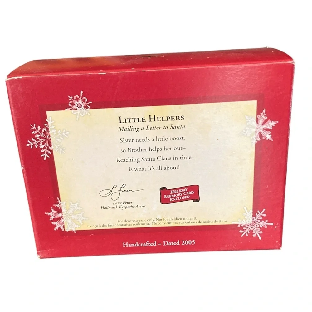NIB HALLMARK 2005 Keepsake Ornament - Little Helpers